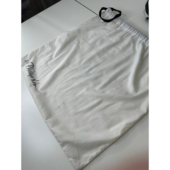 Philip Lim Pashli Crocodile Embossed Leather and Calf Hair Satchel Bag - Picture 16 of 16